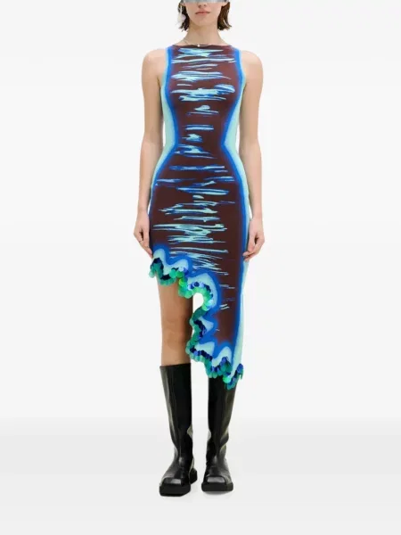 Rochie Ph5 cu paiete maro