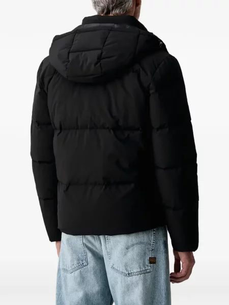 Geacă Guess cu glugă negru