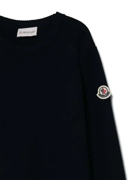 Sweter dziecięcy Moncler Enfant niebieski