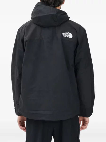 Geacă The North Face cu glugă negru