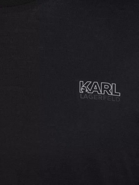 Лонгслив Karl Lagerfeld черный