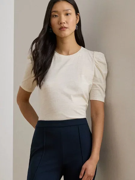 Lauren Ralph Lauren bluză din bej