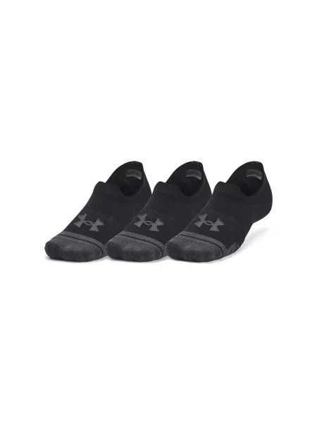 Ponožky Under Armour Performance Tech Ultra Low 3 páry black/black/jet grey černé