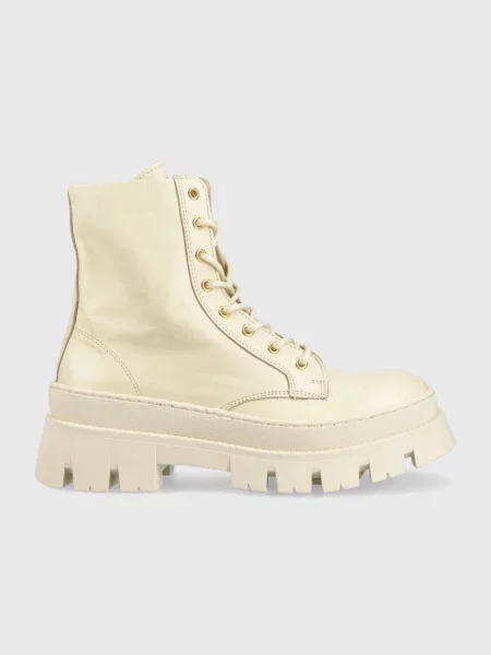 Кубинки Steve Madden Frederique с платформа бежово