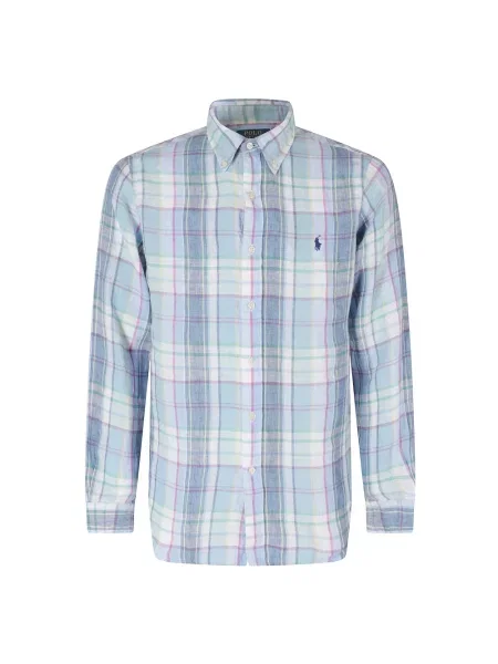 Lniana koszula Polo Ralph Lauren