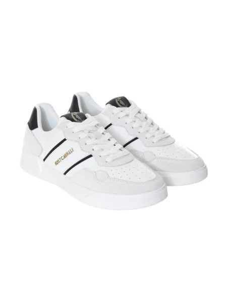Sneakersy Just Cavalli białe