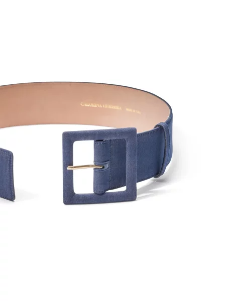 Curea Carolina Herrera albastru