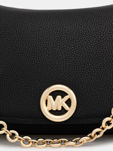 Кожаная сумка Michael Michael Kors черная