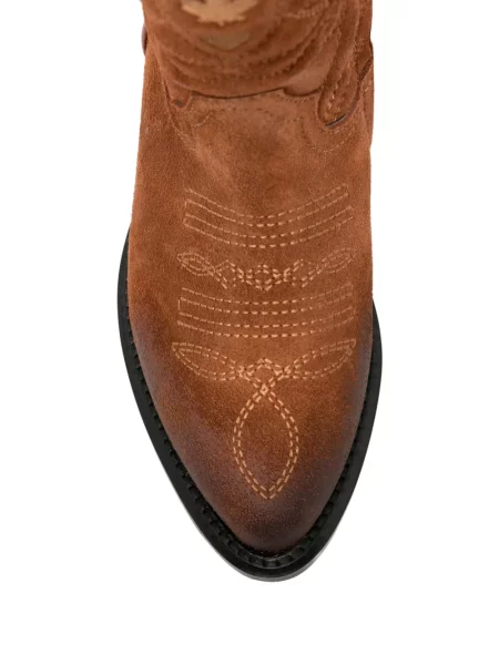 Botki dziecięce Dsquared2 brązowe