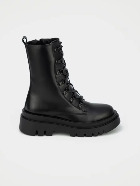 Кожаные ботинки Urban Trace черные