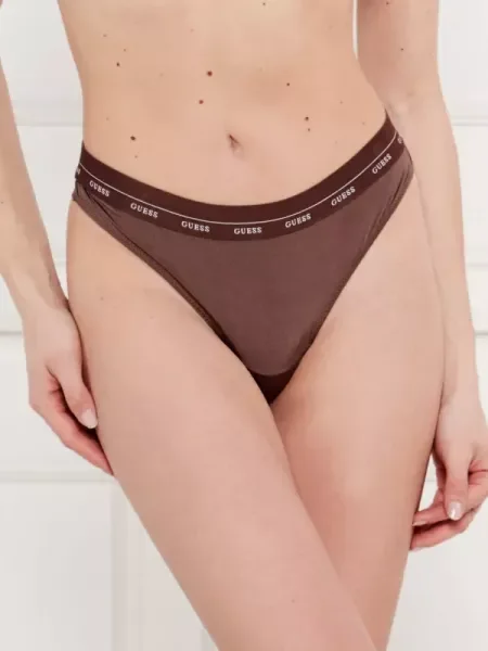 Guess Underwear Chiloți brazilieni JANE maro