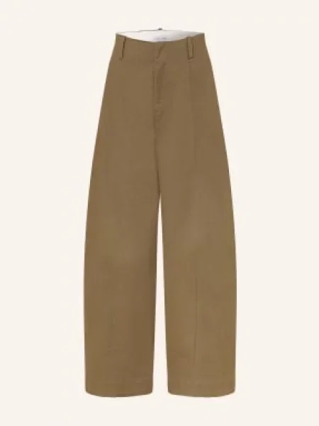 Mrs & Hugs Džíny Barrel khaki