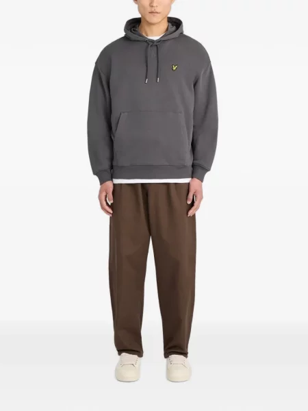 Hoodie Lyle And Scott με αυτόγραφο γκρι