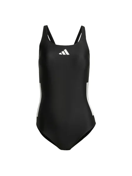 ADIDAS PERFORMANCE Αθλητικό ολόσωμο μαγιό μαύρο λευκό