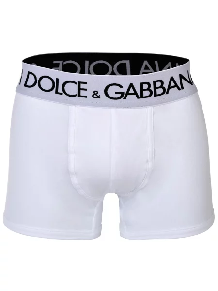 DOLCE & GABBANA Boxerky bílá