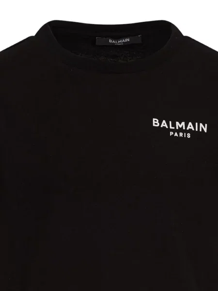 Koszulka dziecięca Balmain czarna