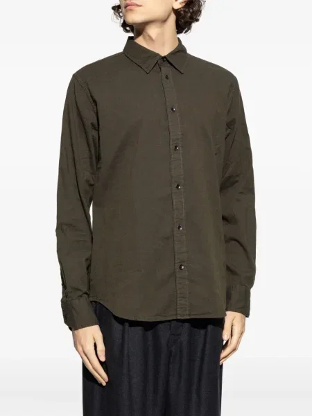 Cămașă Rag & Bone lungă verde