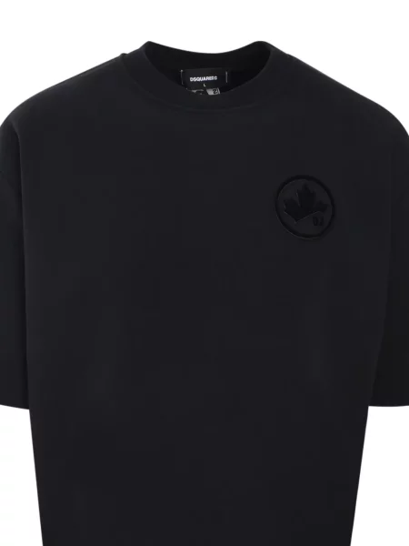Tricou Dsquared2 cu aplicații negru