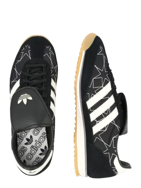 ADIDAS ORIGINALS Nízke tenisky SL 72 OG čierna biela