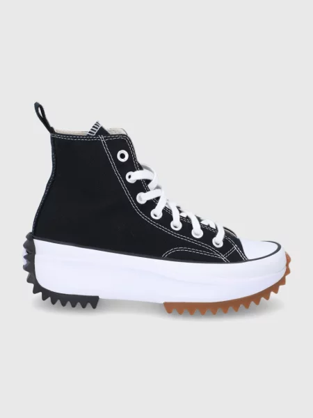 Сникърси Converse Run Star Hike Hi Black/ White/ Gum EUR 37 бяло