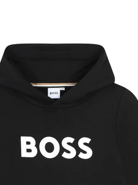 Bluza z kapturem dziecięca Bosswear czarna