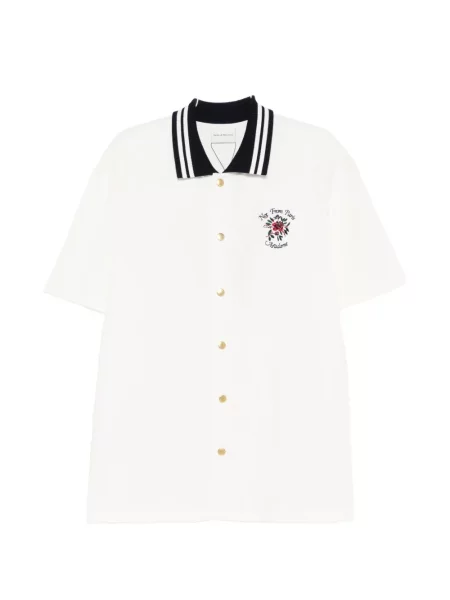 Cămașă Drole De Monsieur cu dungi alb