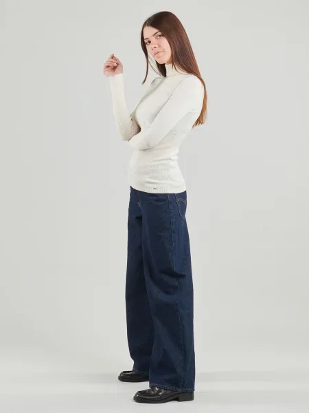 Pulover Morgan cu guler înalt negru