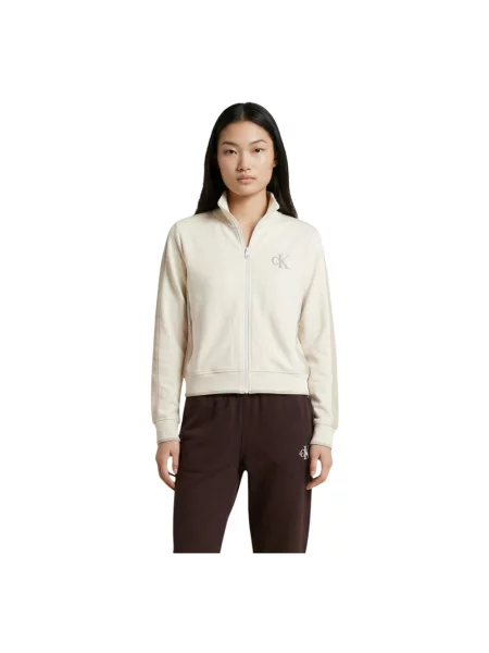 Bluza Calvin Klein Jeans beżowa