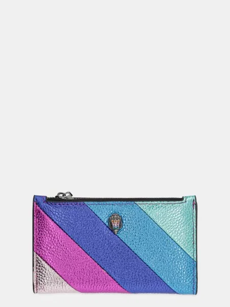 Usnjena denarnica Kurt Geiger London KENSINGTON modra