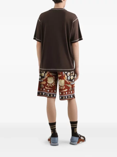 Tricou Dolce & Gabbana maro
