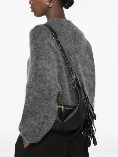 Geantă Sportmax din piele negru