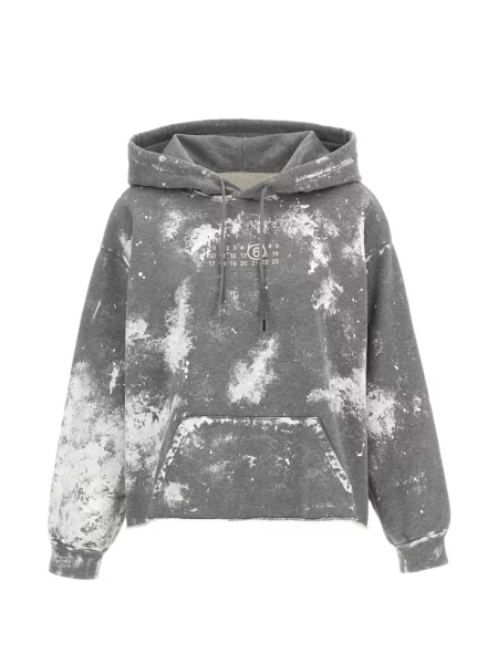 Hanorac cu glugă Mm6 Maison Margiela gri
