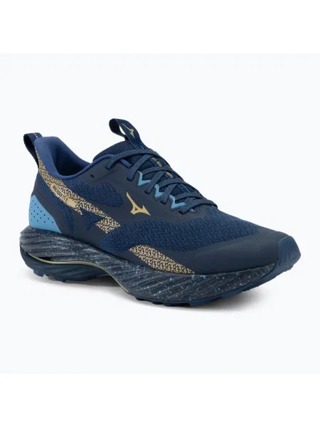 Мъжки обувки за бягане Mizuno Wave Rider TT 2 estate blue/gloden halo/parisian blue синьо