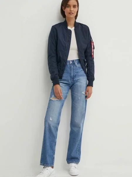 Μπουφάν bomber Alpha Industries TT Wmn γυναικείο ναυτικό μπλε