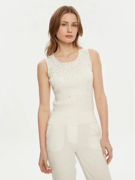 Marciano Guess Top Écru Regular Fit bež