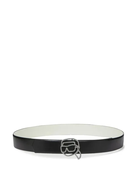 Curea Karl Lagerfeld din piele negru