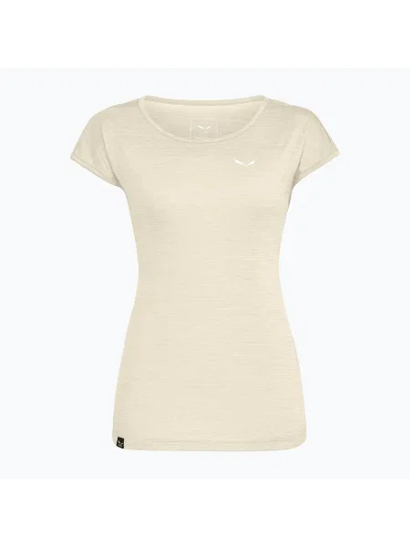 Salewa Puez Melange Dry oatmeal дамска тениска бежово