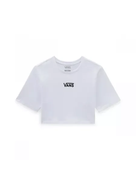 VANS Tričko čierna biela