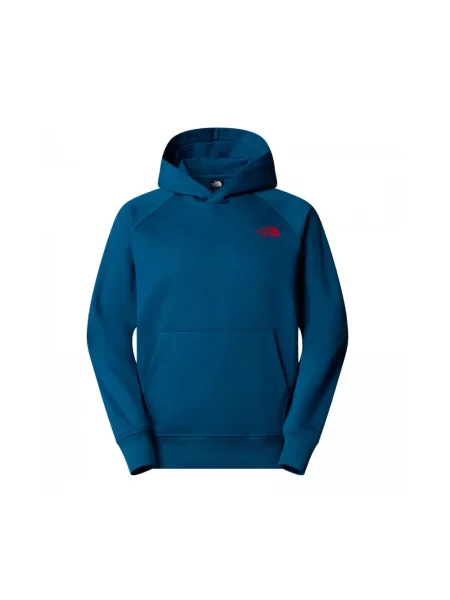 Bluza z kapturem The North Face z kapturem niebieska