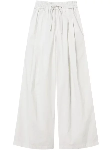 Pantaloni Twinset alb