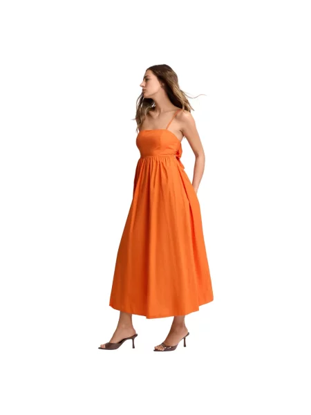 Sukienka Kocca retro pomarańczowa