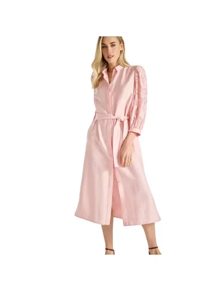 Sukienka koszulowa Marie Méro do kolan różowa
