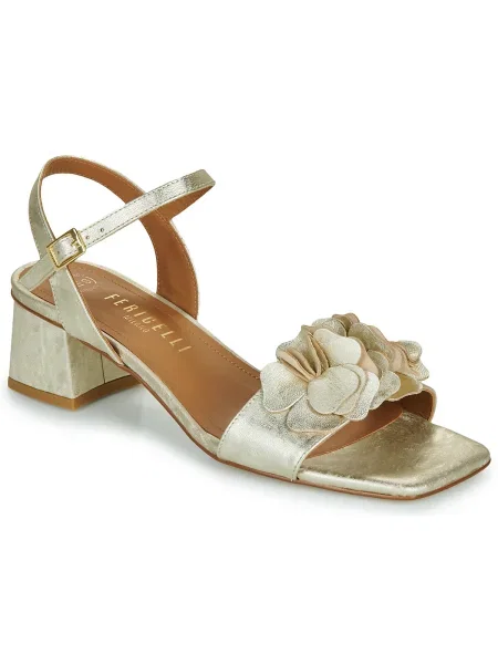 Pantofi Fericelli auriu
