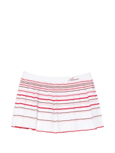 Fusta mini Amiri alb
