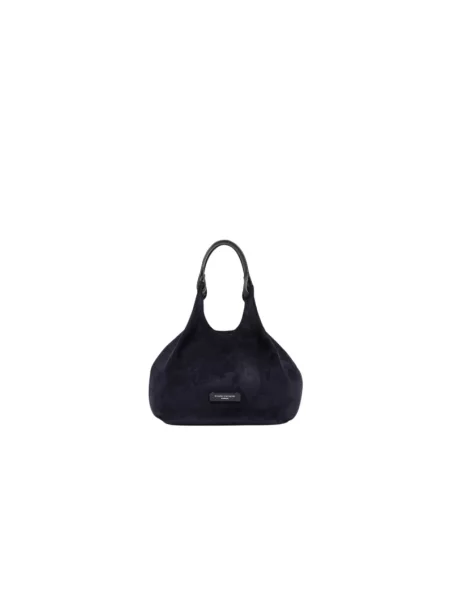 Torebka crossbody Gianni Chiarini skórzana niebieska