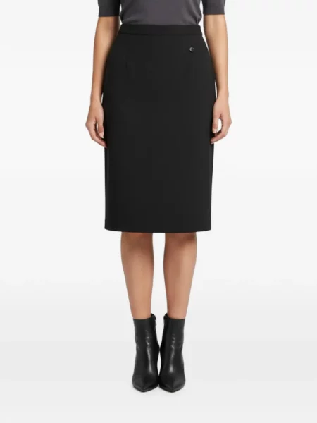 Fustă midi Max Mara negru