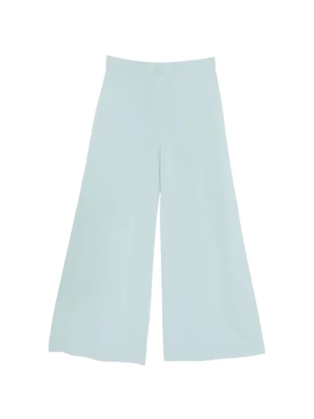 Pantaloni D.exterior tricotate albastru