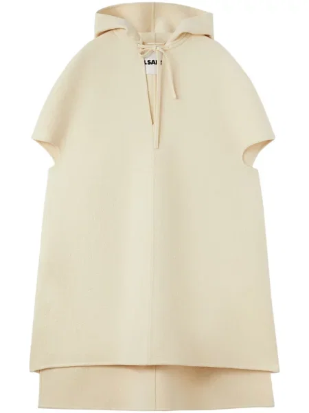 Scurt geacă Jil Sander cu glugă
