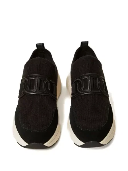Sneakerși Twinset alergare negru