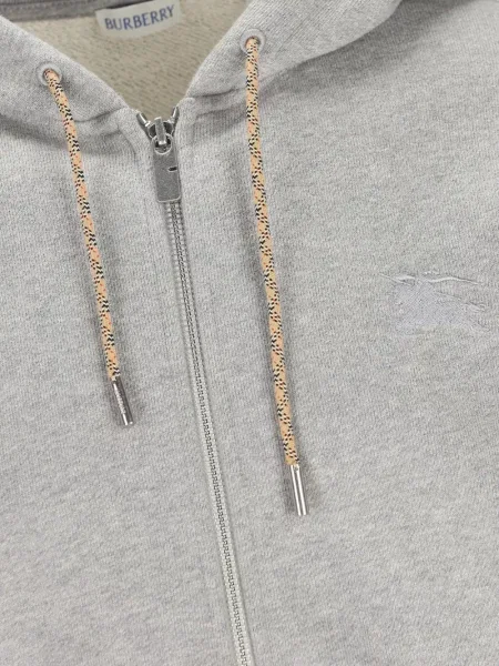 Pledas džemperis su gobtuvu Burberry pilka